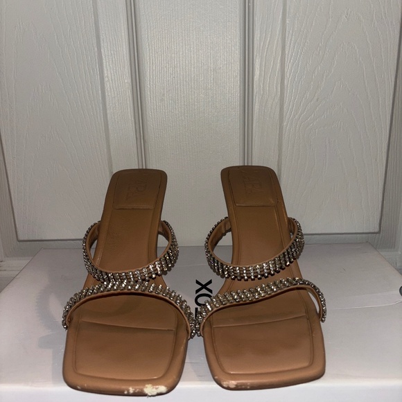 Zara Sparkly Heel - Size 40 - Picture 3 of 4